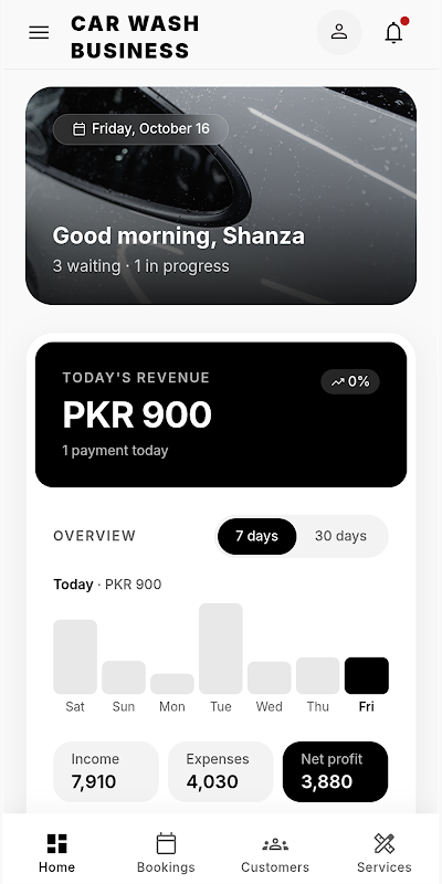 Car Wash Business screenshot 1