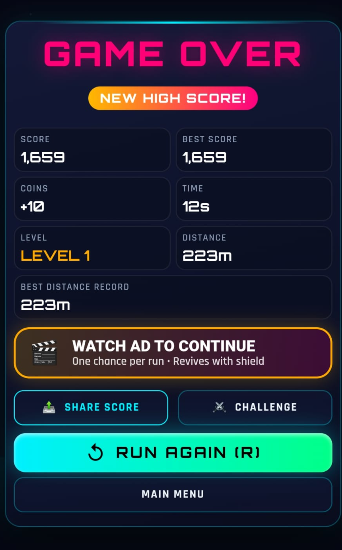 Crazy Ball Rush screenshot 2