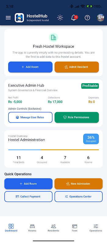 HostelHub screenshot 1