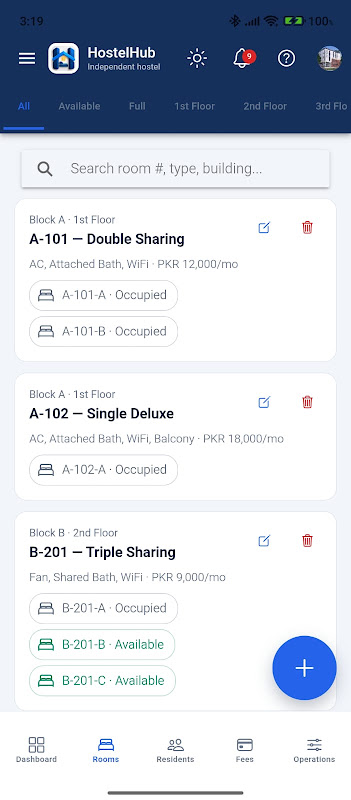 HostelHub screenshot 3