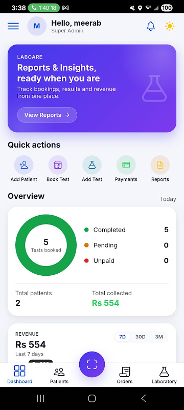 LabCare screenshot 1