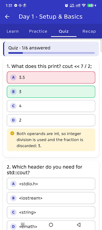 Learn C++ in 5 days screenshot 5