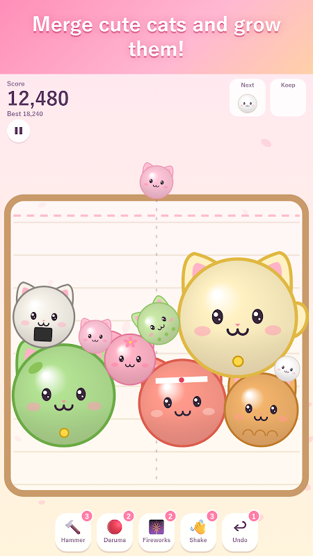 Mochi Neko Pon: Cat Merge screenshot 6