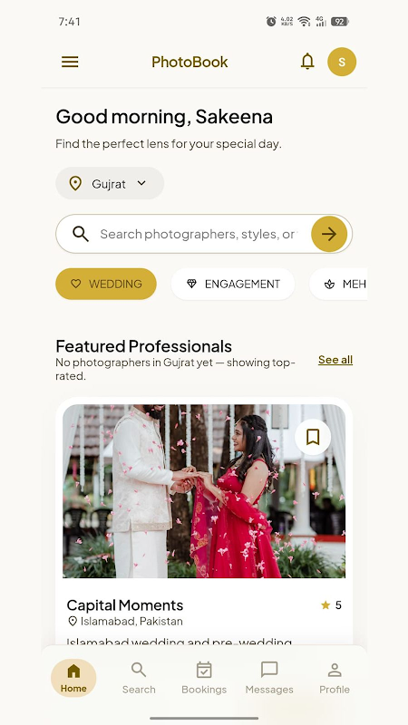 PhotoBook – Hire Photographers screenshot 1