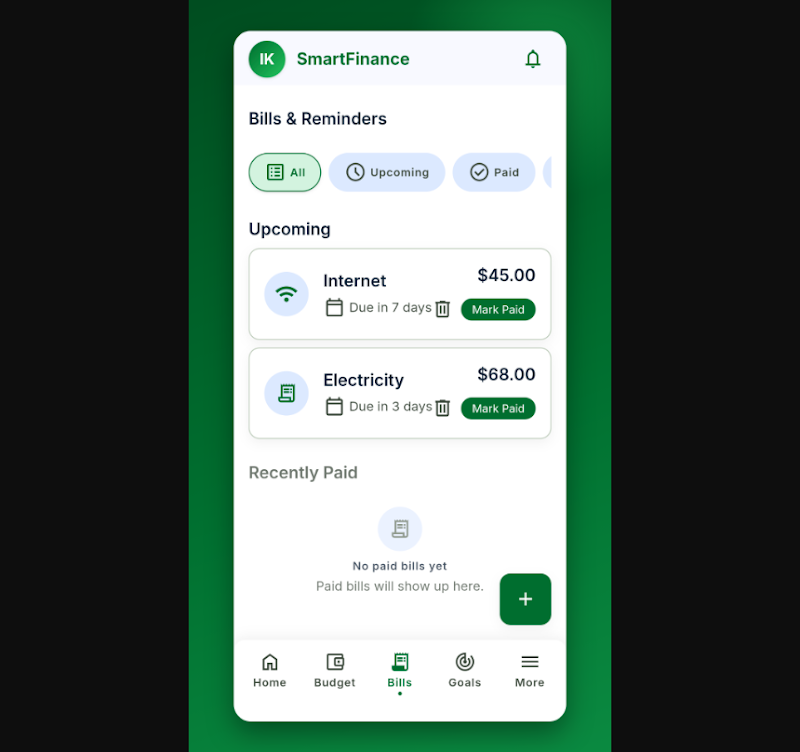 Smart Finance screenshot 3